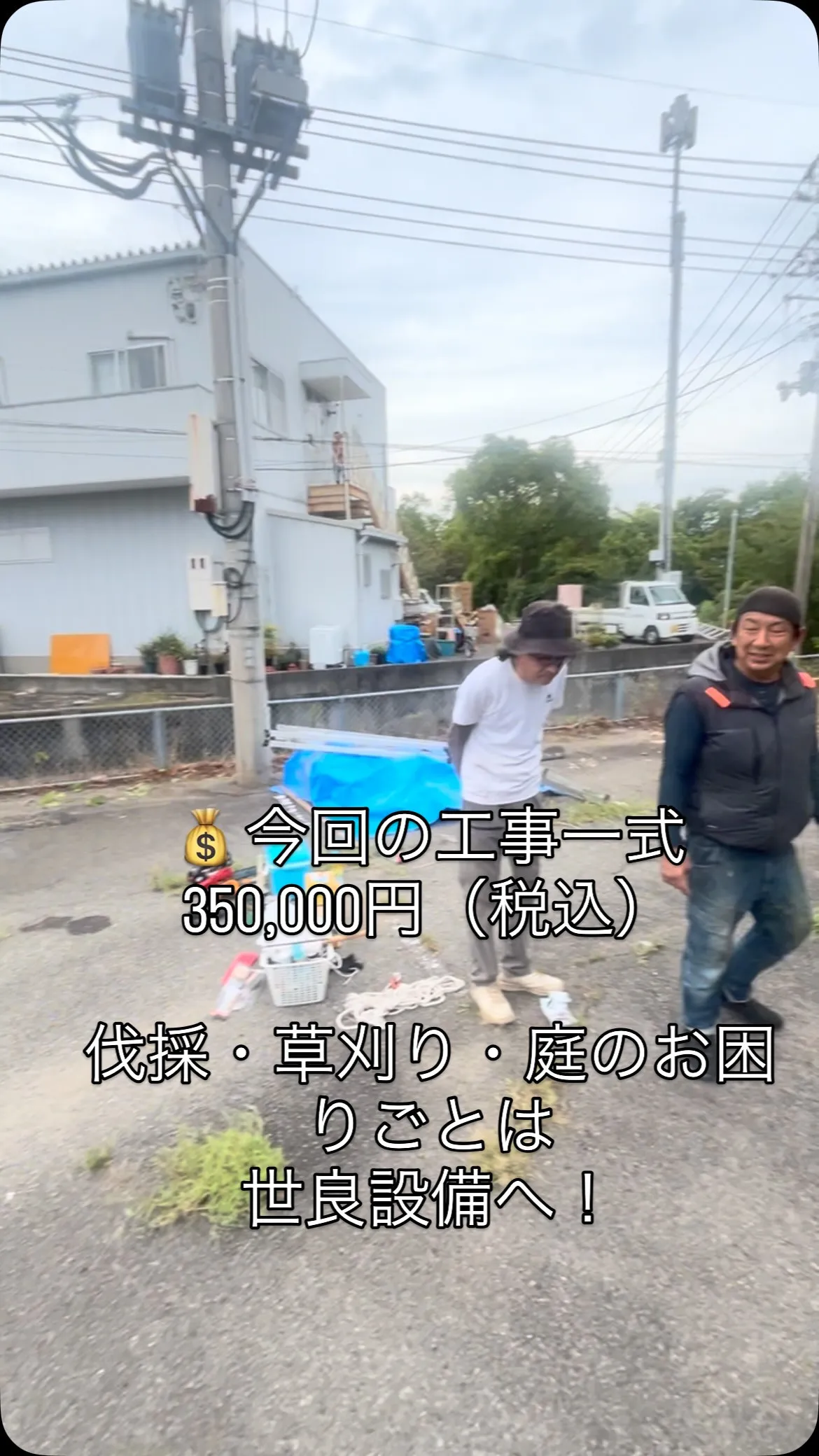 🌳【伐採作業1日目】